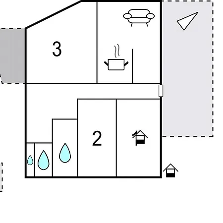 3 Bedroom Awesome In アパート *