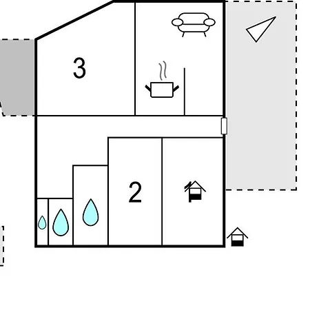 3 Bedroom Awesome In アパート *